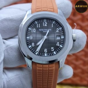 Patek Philippe Orange Rubber Strap Automatic- 40mm