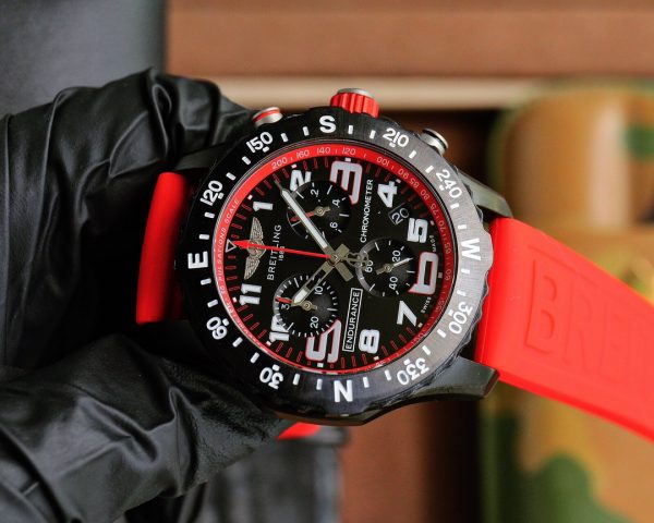 Breitling Endurance Red Strap, Men’s -44mm -Replica watches - Image 5