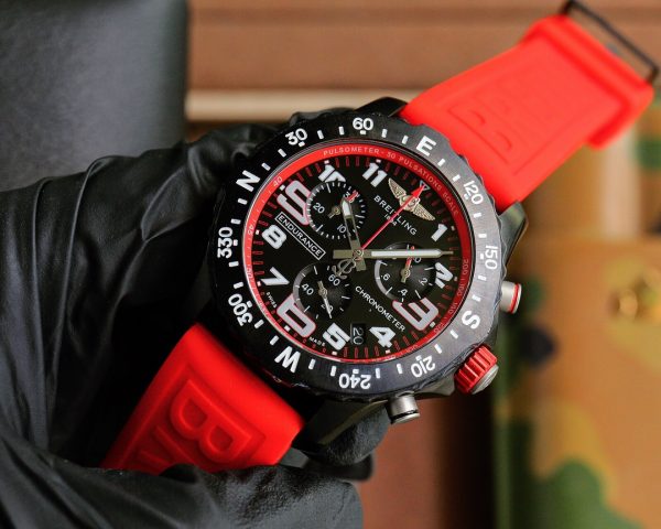 Breitling Endurance Red Strap, Men’s -44mm -Replica watches - Image 6