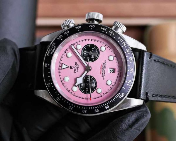 Tudor Geneva Pink Dial Automatic - 42mm Replica Watches - Image 2