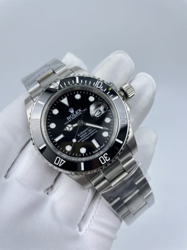 Rolex Black Submariner Automatic- 41mm - Image 3