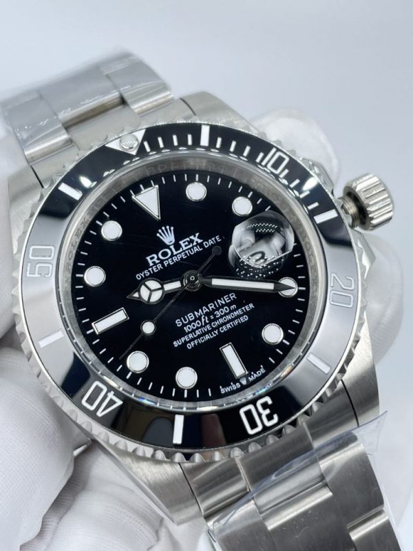 Rolex Black Submariner Automatic- 41mm - Image 2