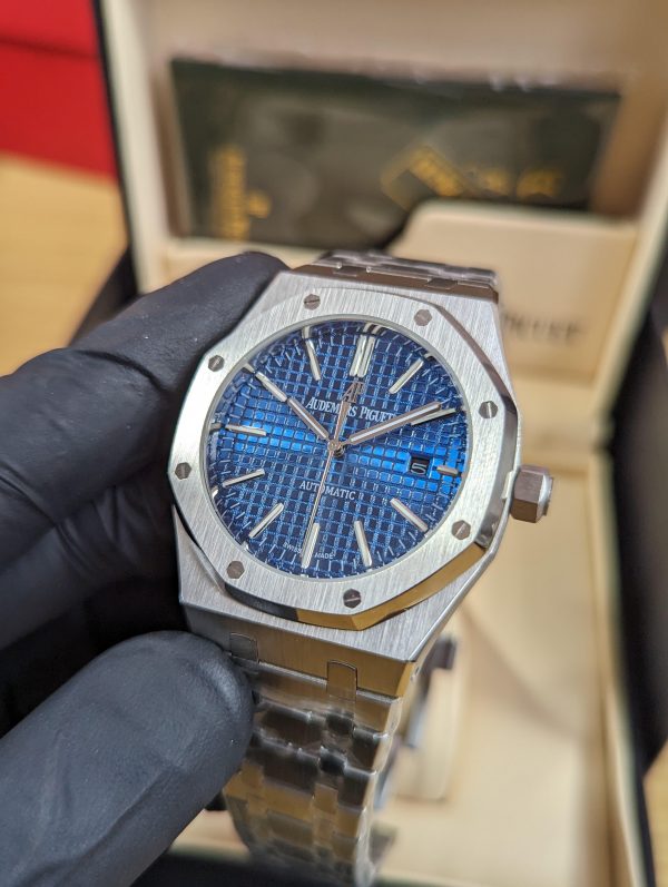 AP Audemars Piguet Blue Dial Automatic - 41mm -Replica watches - Image 5