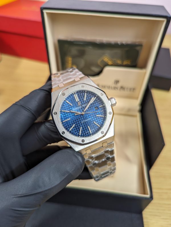 AP Audemars Piguet Blue Dial Automatic - 41mm -Replica watches - Image 4