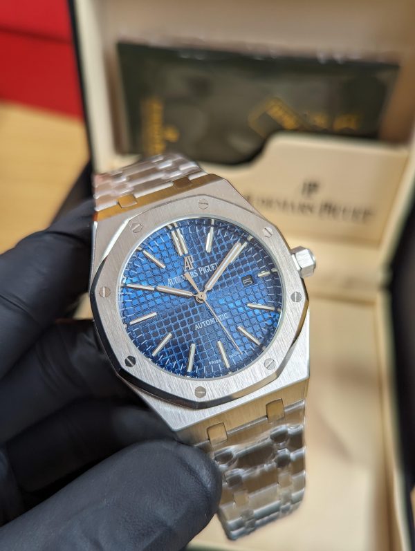 AP Audemars Piguet Blue Dial Automatic - 41mm -Replica watches - Image 3