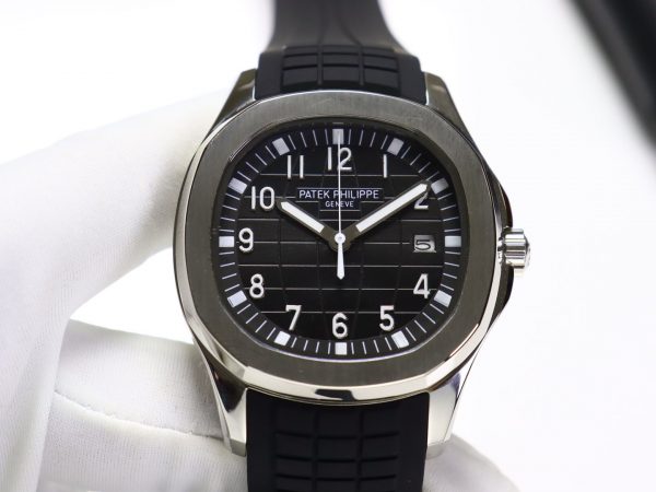 Patek Philippe Black Rubber Strap Automatic - 40mm Replica watches - Image 5