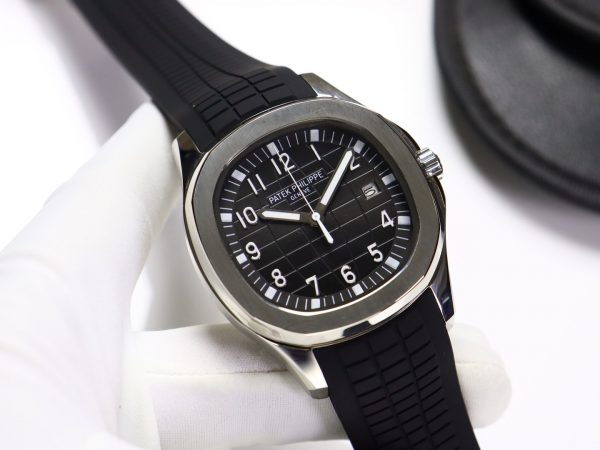 Patek Philippe Black Rubber Strap Automatic - 40mm Replica watches - Image 6