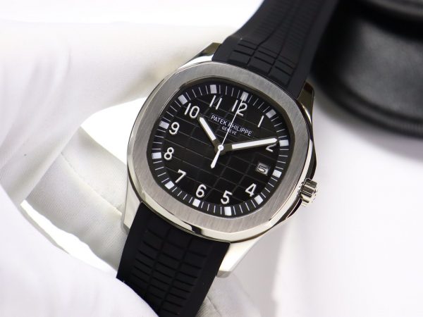 Patek Philippe Black Rubber Strap Automatic - 40mm Replica watches - Image 9