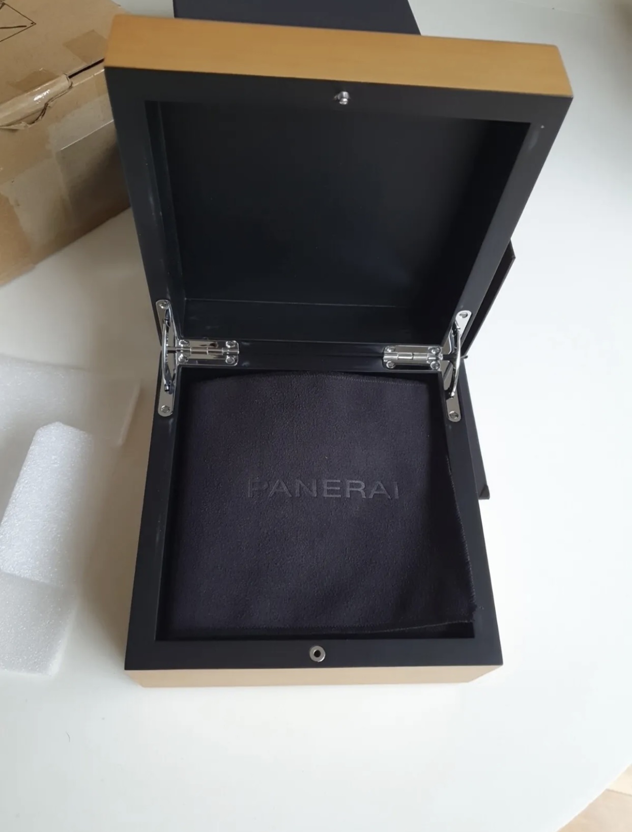 Panerai Box and paper