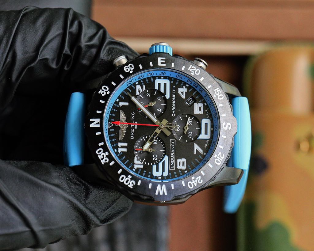 Breitling Endurance Chronograph Blue Strap -44mm