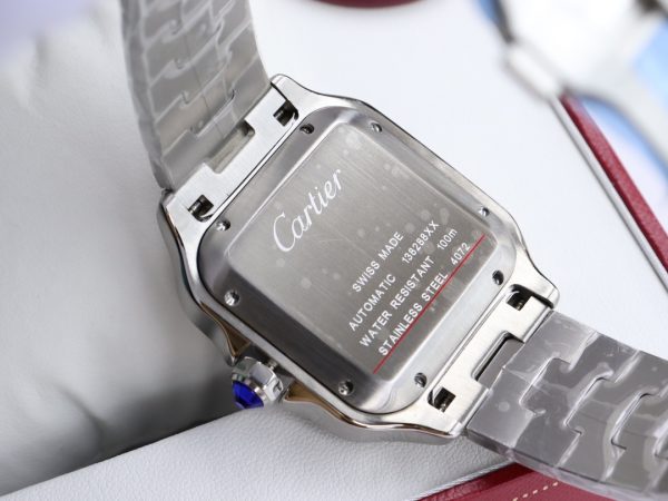 Cartier Santos Green dial Automatic Movement - 40mm - Image 8