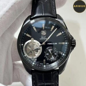 TAG Heuer Grand Carrera Pendulum black dial- 43mm