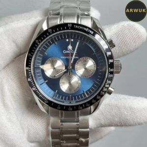 Omega Speedmaster chronograph blue dial- 42mm