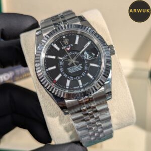 Rolex Sky Dweller Black Dial Mens- 42mm